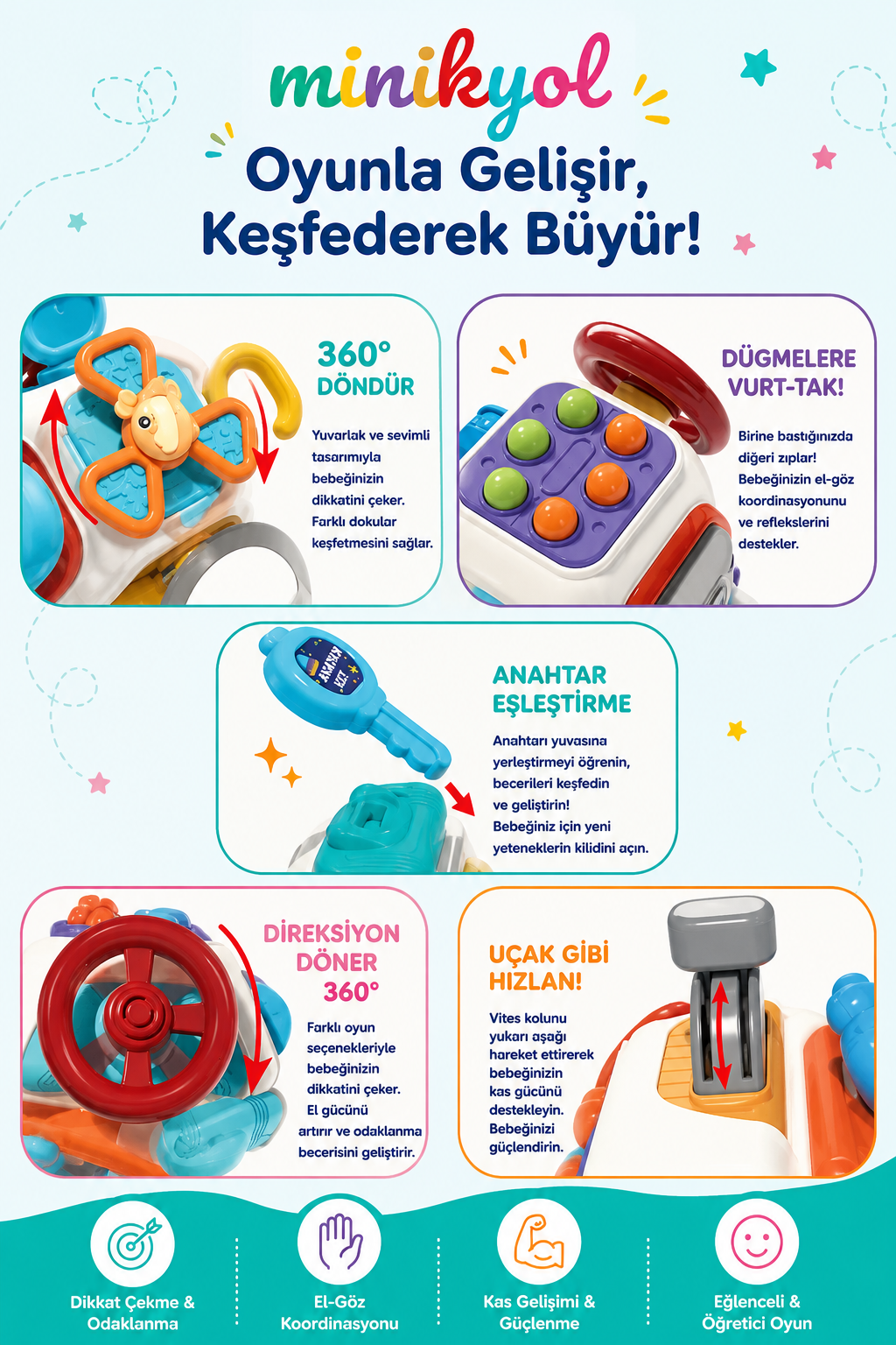 Minikyol Keşif Direksiyonu™
