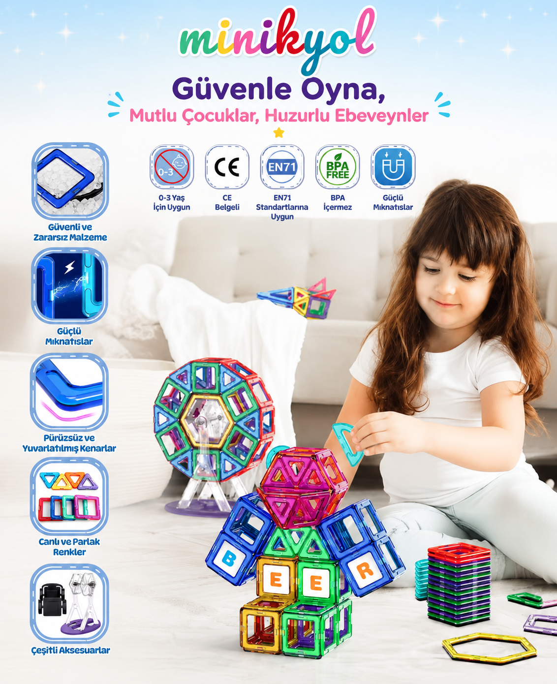 Minikyol Manyetik Bloklar™