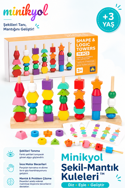 Minikyol Şekil-Mantık Kuleleri™